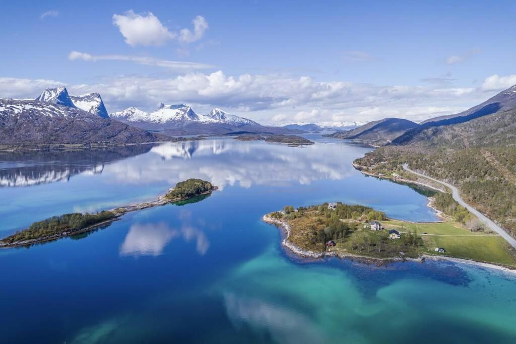 Efjord And Stetind Resort - Cabin Kobbernestinden Ballangen Luaran gambar